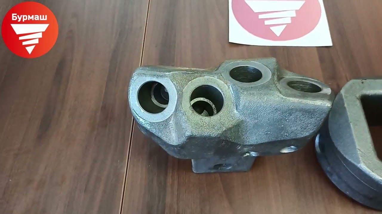 Литой скальный 4х зубый пилот забурник. Производство - завод "Бурмаш". смотреть онлайн