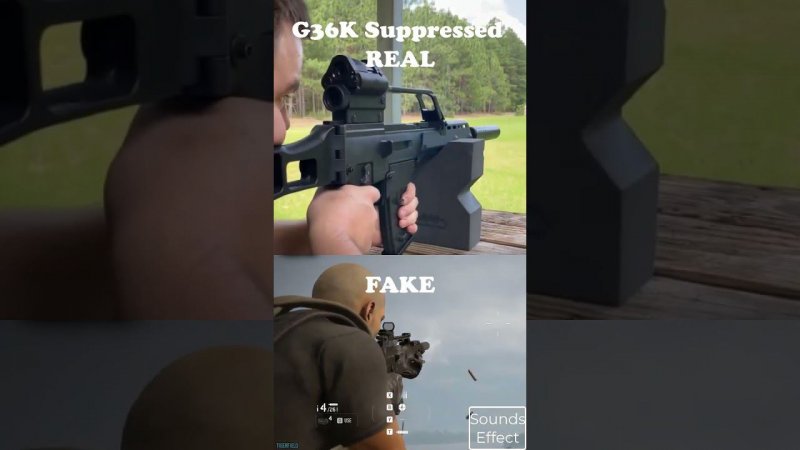 G36K Suppressed Sound Effect