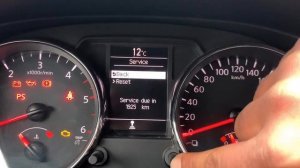 Nissan Qashqai 2011 Service Light Reset