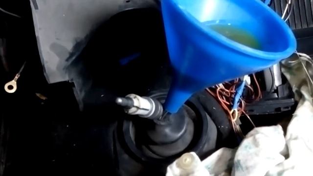 Ваз 2107, замена масла в коробки 5ти ступка. смотреть онлайн