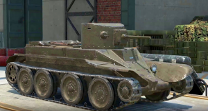 Играю на танке БТ-2 в Tanks Blitz.