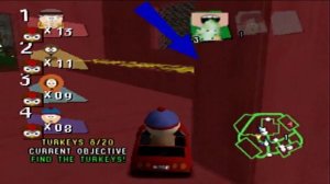 South Park Rally 100% Nintendo 64 Walkthrough (Thanksgiving)