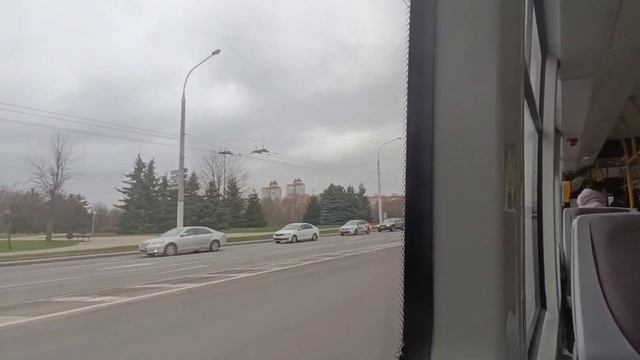 МИНСК. Поездка на троллейбусе БКМ 43300D, Борт/№ 5051, маршрут №68 (16.04.2023) смотреть онлайн