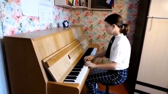 В. Бетховен Соната Оп. 49 №2 ч. 1, А. Лепин Полька. смотреть онлайн