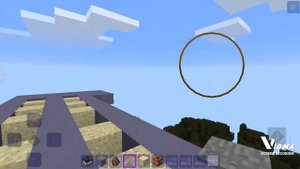 Как сделать стеклянный мост из игры в кальмара в Майнкрафто-подобной игре.
