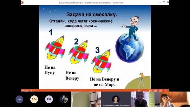 Дистанционное проведение уроков. Математика. Начальная школа. Школа 1770