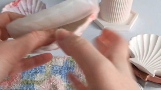 ГИПС. Заливаю ракушки 