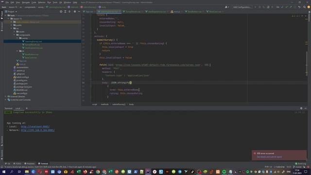 Vue 3 для начинающих - Http Requests and Backend