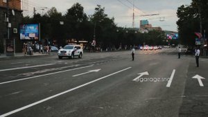 Кортеж президента Таджикистана в Армении