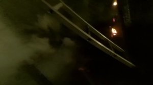 Пожар #5 / Ночной пожар дома и гаража / Night house and garage fire