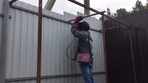 Дровник Своими Руками из того, что было