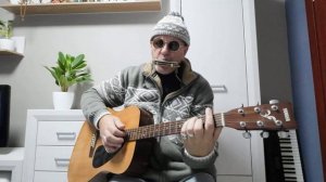 Губная гармошка и гитара  We Wish You A Merry Christmas + табы