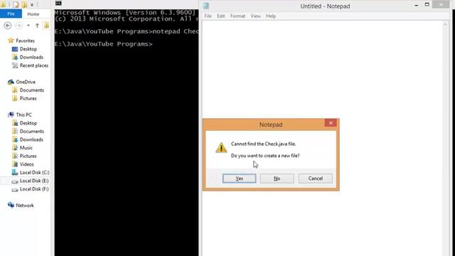 How To Write Java Program In Notepad And CMD | Java Technocrat [Hindi]