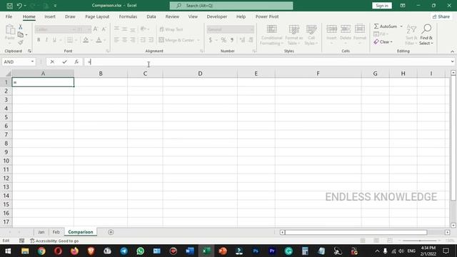 How to Compare Sheets and Workbooks in Excel in Tamil