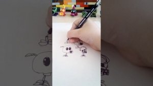 Рисуем растения против зомби и показываем всех горохострелов