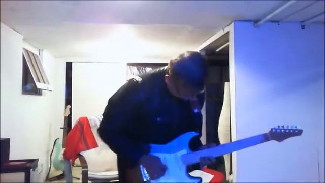 Extended guitar improvisation in G minor blues смотреть онлайн