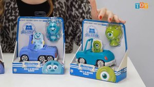 Игрушки Университет Монстров (Monsters U) Монстр в виде шарика на машине