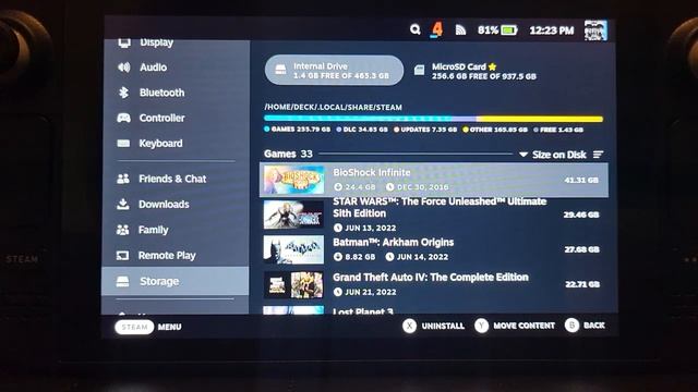 Move Any Game To Micro SD Card On Steam Deck In Under 2 Minutes | Steam Deck | Valve | Tutorial смотреть онлайн