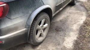 X5 E70 Всё-таки установил проставки.