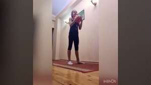 Топ пять мастерства с мячом ❤️