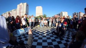 BREAK DANCE FDS BATTLE   FINAL b boy Южный win vs B boy EASY 29