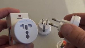 Набор адаптеров для розеток в разных странах - TravelAdapter US-AU-EU-UK