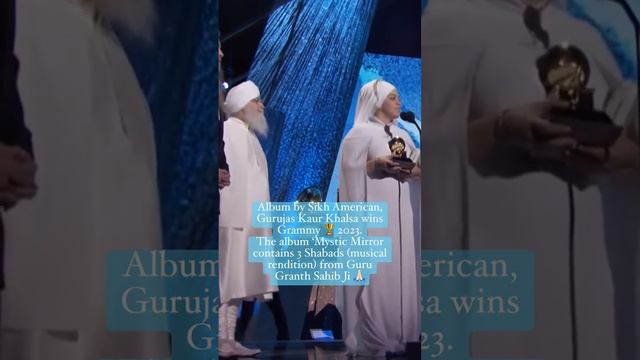 Sikh American singer, Gurujas Kaur Khalsa won the GRAMMY AWARD 2023 for her Album, ‘Mystic Mirror’.