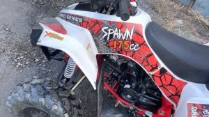 Квадроцикл PROMAX 175 SPAWN LITE после эксплуатации!