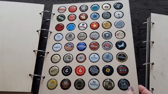 Альбом для пивных крышек CAPSBOARD смотреть онлайн