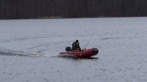 Лодка Адмирал 340 лайт и suzuki DF 5