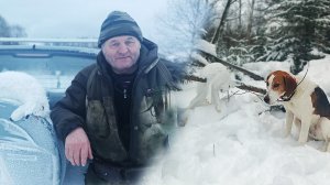 Заполевали парочку! Охота на ЗАЙЦА! Сезон 2023 - 2024г. #13