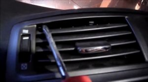 How to remove dash air vent Lexus IS250 IS350 center dash air vent removal