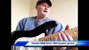 Fender MIM Stratocaster 1994. (Squire series)