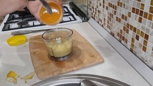 ВИТАМИННАЯ СМЕСЬ ИМБИРЬ, ЛИМОН, МЕД