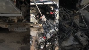 Снятие закипевших форсунок 2.7 cdi OM612.