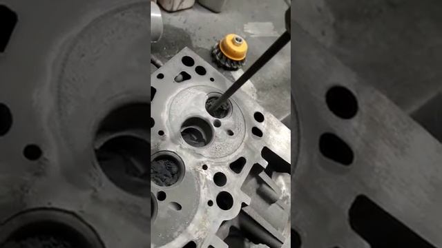 Напыление головки Т5. ХГДН