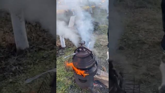 Блюдо в Афганский казане всегда по особенному вкусное