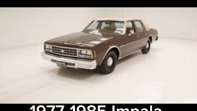 Chevrolet Impala 1958-2020