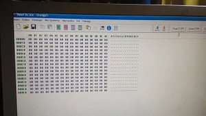 Чтение моторолы C68HC05B6  программатором  ORANGE 5