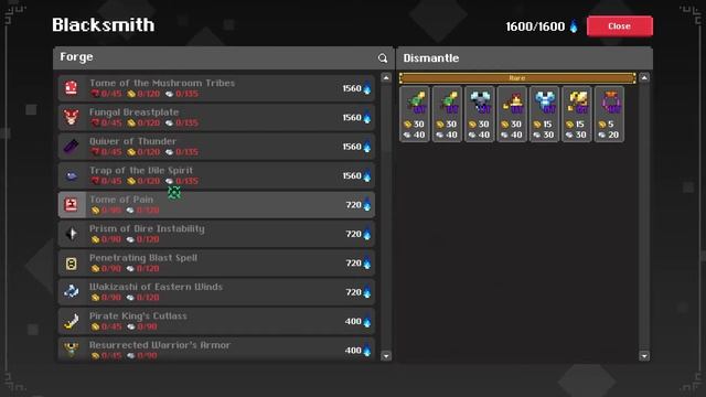 Система крафта в игре Realm of the Mad God. смотреть онлайн