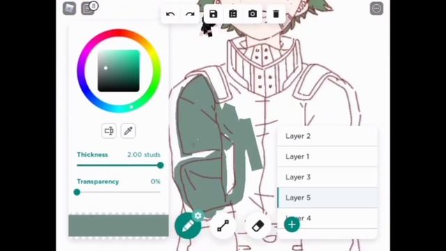 Deku speedrawing✨ // Free Draw 2 смотреть онлайн