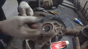 Замена подшипника ступицы со всеми подробностями