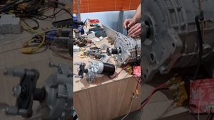 щеточный мотор отлично работает от vesc