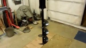 Бур для минитрактора