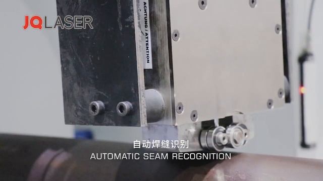 JQ LASER FLT 10020F Automatic tube laser cutting machine with seam detector.mp4