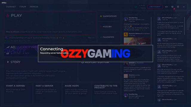 FiveM 2021 Install Guide For Visuals | Sound Pack | Sirens | Emergency Lights - OzzyGaming RP смотреть онлайн