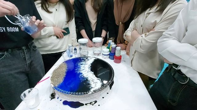 Resin art. Рисование картин эпоксидной смолой