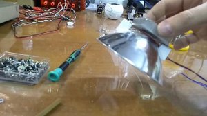 переделка модернизация старого железнодорожного фонаря ФЭСО.
