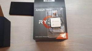 Распаковка и обзор процессора AMD Ryzen 5 5600X BOX (2160р 4К)