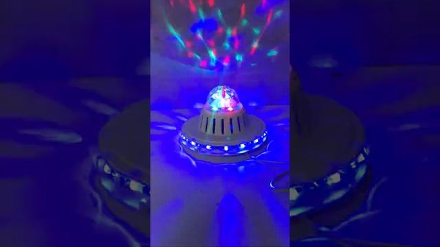 Диско-шар MINI-7, UFO, RGB